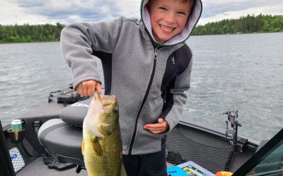 Big Mantrap Lake Late Summer Fishing